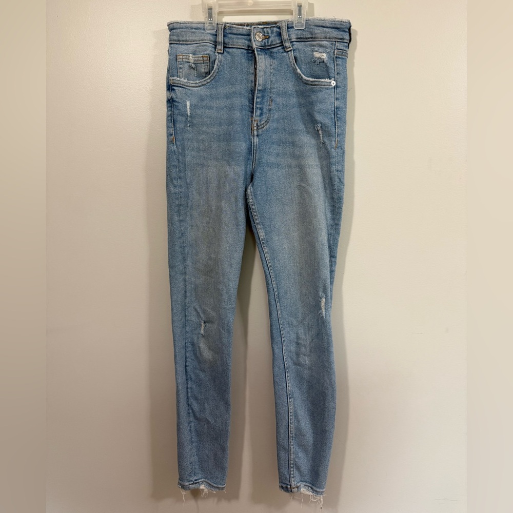 💙Zara Light Blue Skinny Jeans